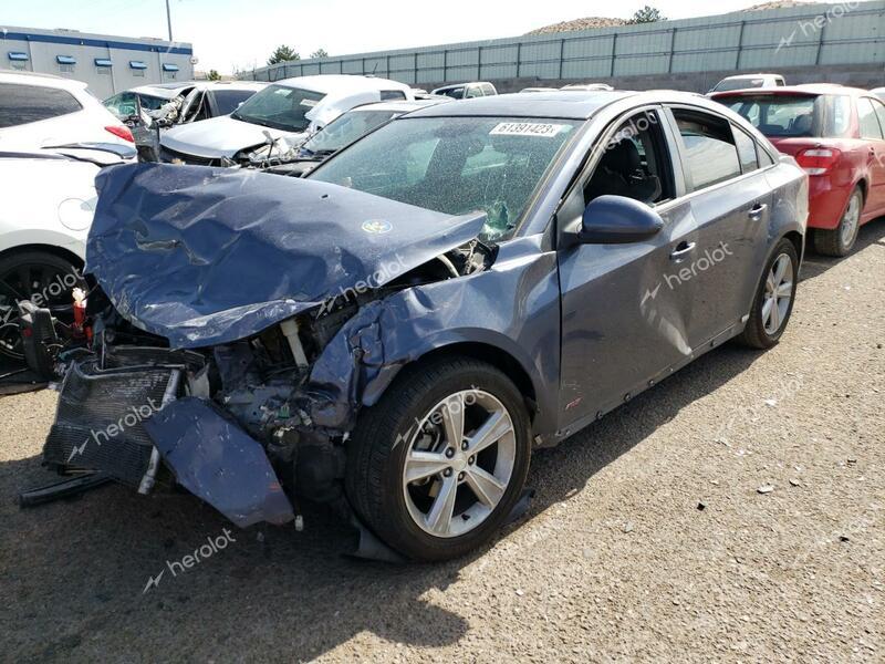 CHEVROLET CRUZE LT 2013 blue sedan 4d gas 1G1PE5SB9D7108487 photo #1