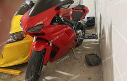 DUCATI 848 2008 red racer gas ZDM1XBGV08B000324 photo #3