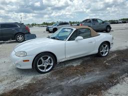 MAZDA MIATA 2001 white  gas JM1NB353310205463 photo #2