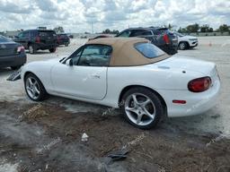 MAZDA MIATA 2001 white  gas JM1NB353310205463 photo #3