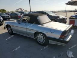 ALFA ROMEO SPIDER QUA 1987 silver converti gas ZARBA5567H1052723 photo #3