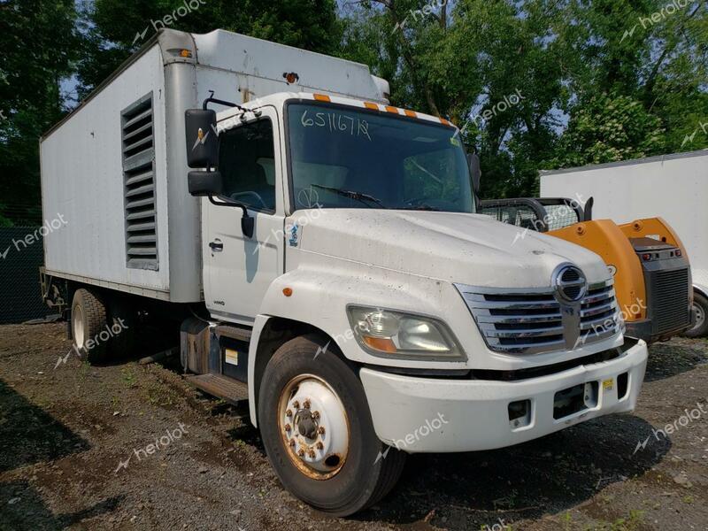 HINO HINO 268 2008 white conventi diesel 5PVNE8JT482S52512 photo #1