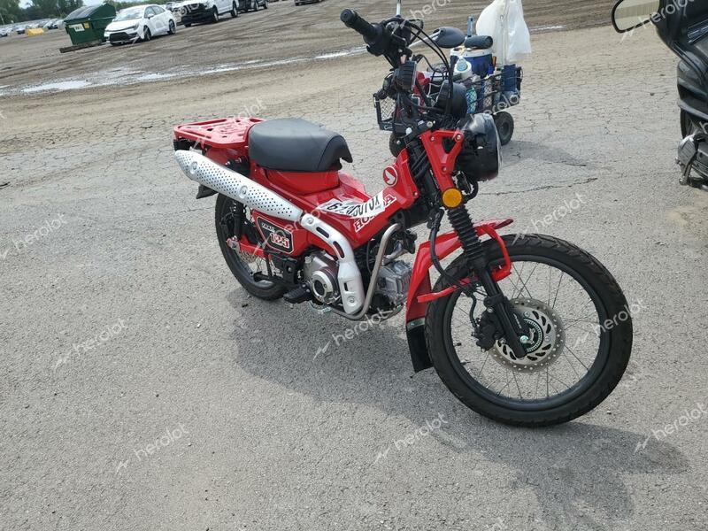 HONDA CT125 A 2022 red  gas MLHJA5552N5102426 photo #1