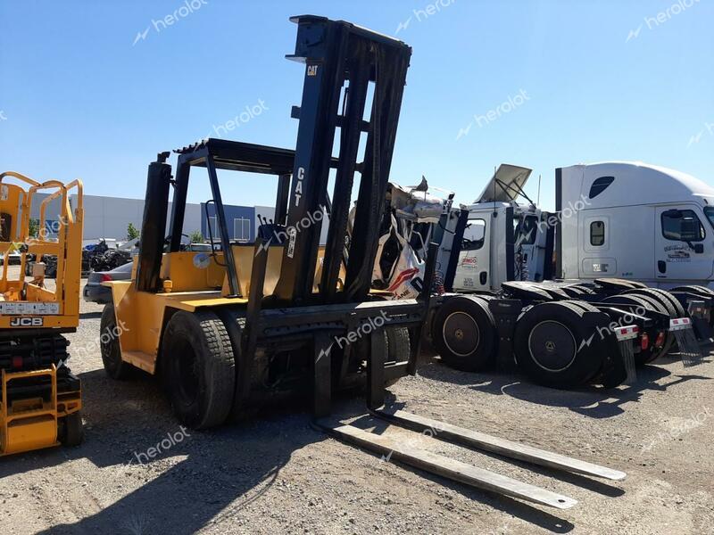 CATERPILLAR FORKLIFT 2002 yellow   68Y01501 photo #1