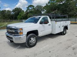 CHEVROLET SILVERADO 2018 white  flexible fuel 1GB3CYCG8JF104279 photo #3