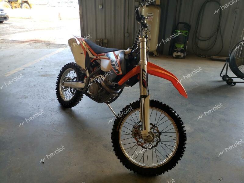 KTM 350 XC-FW 2014 orange dirt gas VBKEXK408EM211338 photo #1