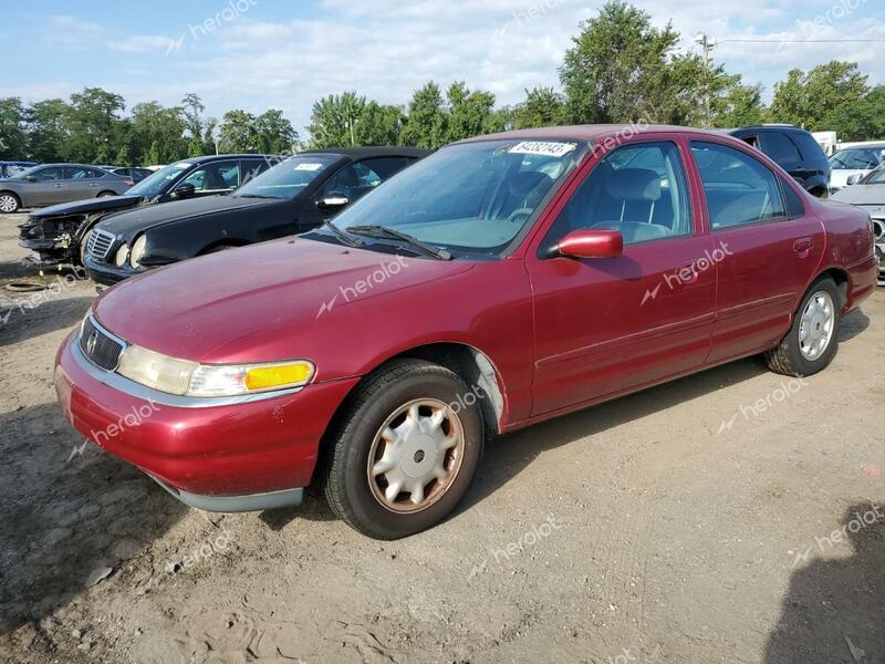 MERCURY MYSTIQUE G 1995 red  gas 1MELM6533SK641155 photo #1