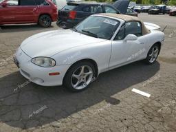 MAZDA MIATA 2002 white  gas JM1NB353920232443 photo #2