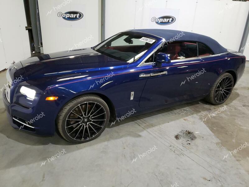 ROLLS-ROYCE DAWN 2017 blue  gas SCA666D51HU102842 photo #1