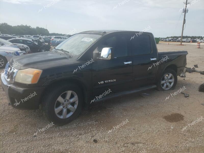 NISSAN TITAN XE 2010 black  flexible fuel 1N6BA0ED8AN317074 photo #1