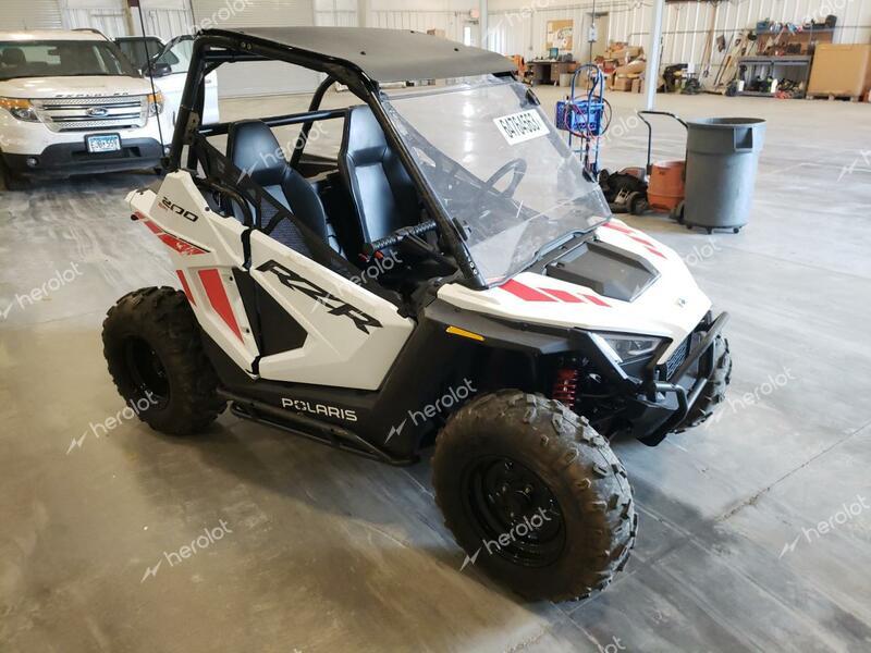 POLARIS RZR 200 EF 2022 white  gas L6KHCB184NS001034 photo #1