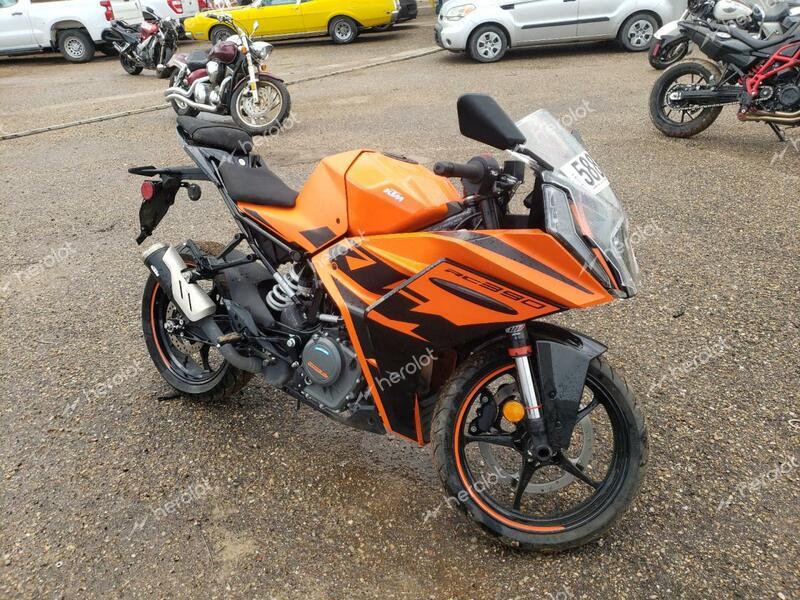 KTM 390 RC 2022 orange  gas MD2JYJ402NC214940 photo #1