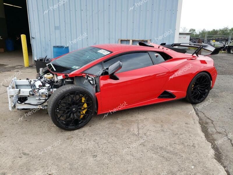 LAMBORGHINI HURACAN ST 2022 red  gas ZHWUA6ZX6NLA18293 photo #1