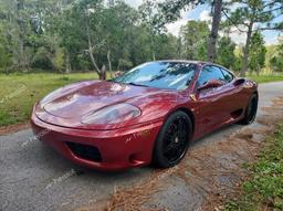 FERRARI 360 MODENA 2001 red coupe gas ZFFYU51A010123263 photo #3