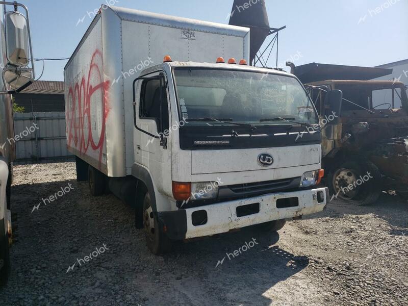 NISSAN DIESEL UD1400 2007 white tilt cab diesel JNAUZ51J27A552165 photo #1