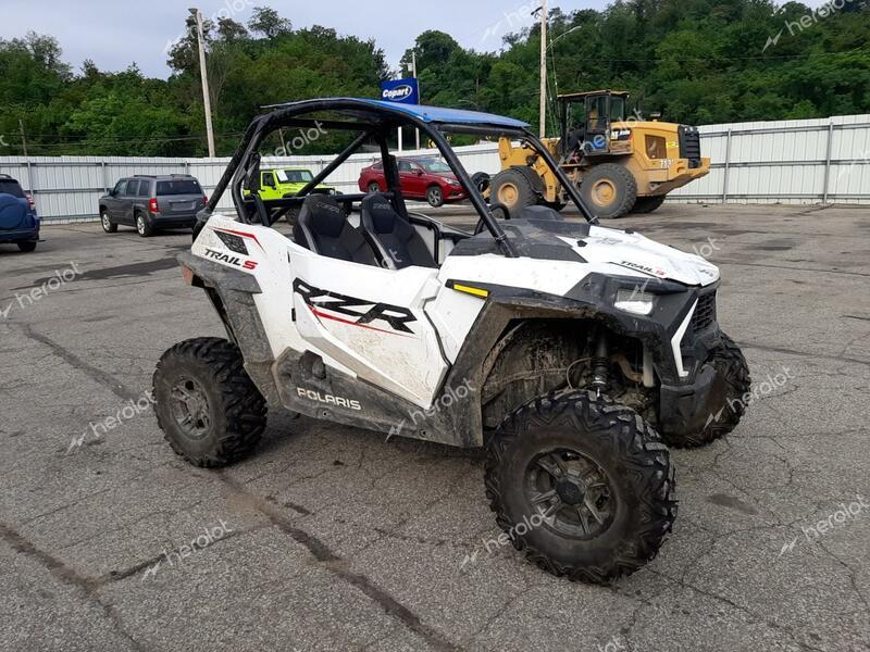 POLARIS RZR TRAIL 2023 white  gas 3NSASA872PH351285 photo #1