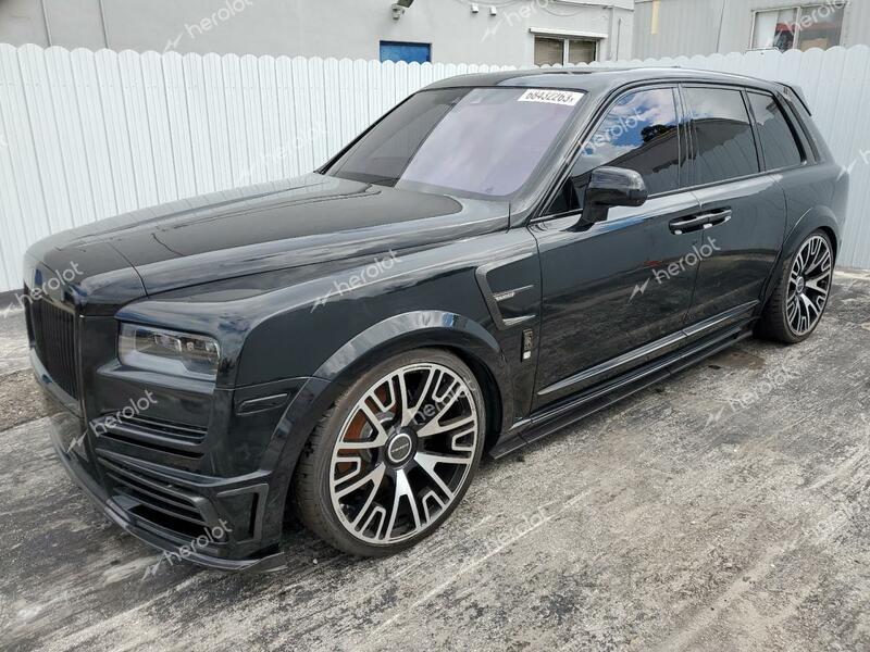 ROLLS-ROYCE CULLINAN 2022 black  gas SLATV4C08NU214484 photo #1