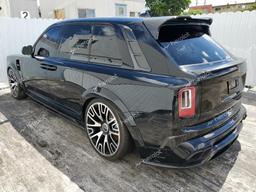 ROLLS-ROYCE CULLINAN 2022 black  gas SLATV4C08NU214484 photo #3