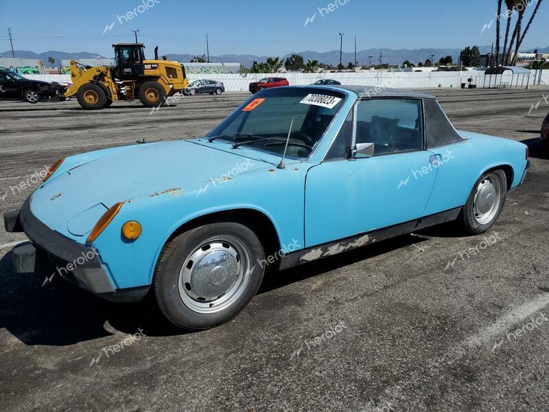 PORSCHE 914 1973 turquoise   4732901816 photo #1