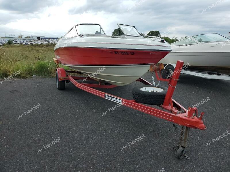 RINK BOAT W/TRL 1991 red   RNK34962D191 photo #1