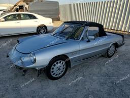 ALFA ROMEO SPIDER QUA 1987 silver converti gas ZARBA5567H1052723 photo #2