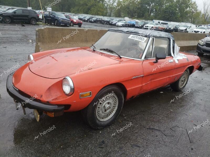 ALFA ROMEO SPIDER 1980 red   AR115410010942 photo #1