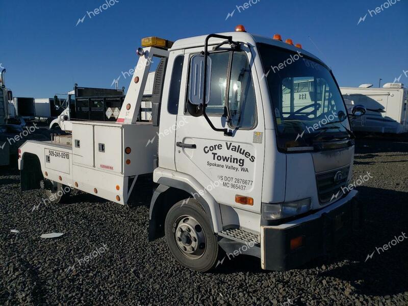 NISSAN DIESEL UD1800 CS 2006 white tilt cab diesel JNAMC50H86AD55048 photo #1