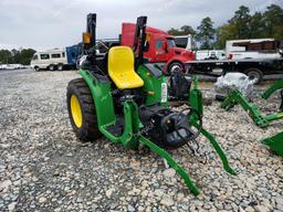 JOHN DEERE 3038E 2023 green   1LV3038ECNP141636 photo #2