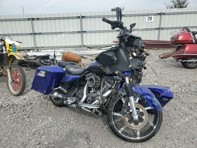 HARLEY-DAVIDSON FLTRXSE CV 2012 blue road/str gas 1HD1TC811CB960963 photo #1