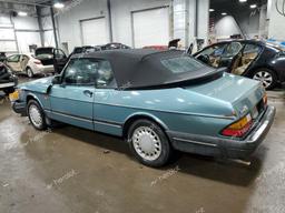 SAAB 900 BASE 1991 blue  gas YS3AL76L3M7014034 photo #3