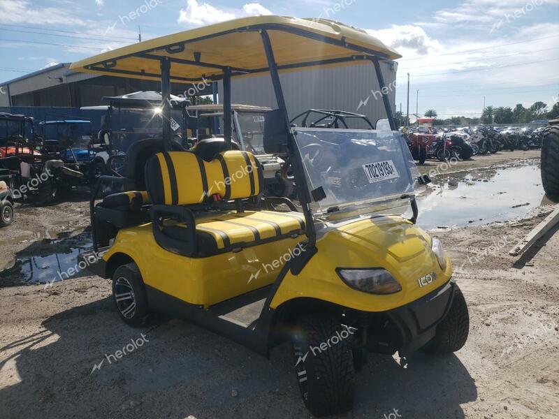 GOLF CLUB CAR 2022 yellow   0087597 photo #1