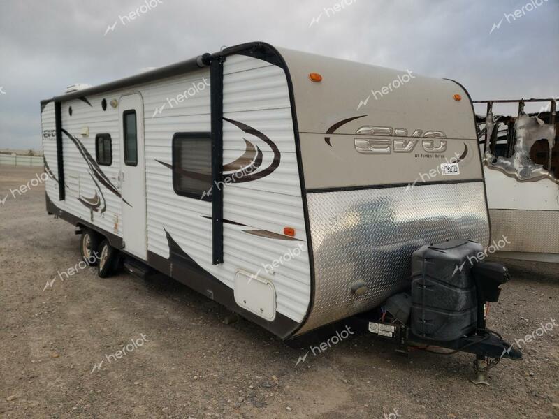 TRAIL KING TRAILER 2014 white   4X4TSJY28EC012481 photo #1