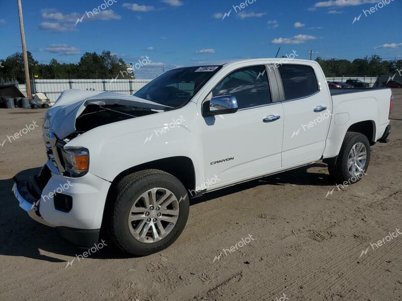 GMC CANYON SLT 2020 white  gas 1GTG5DEN9L1171145 photo #1