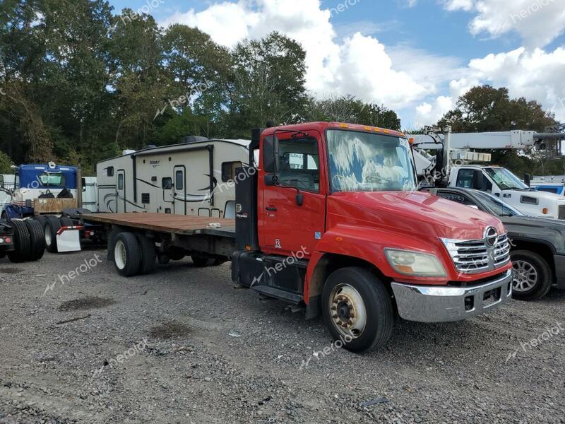 HINO HINO 268 2006 red conventi diesel 5PVNJ8JR262S10076 photo #1