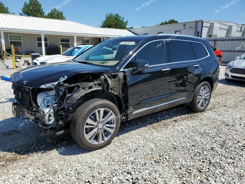 CADILLAC XT6 PLATIN 2023 black  gas 1GYKPFRS2PZ162059 photo #1