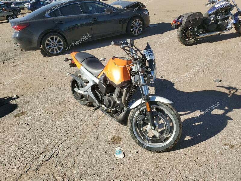 BUELL BLAST 2007 orange racer gas 4MZKP01D373001346 photo #1