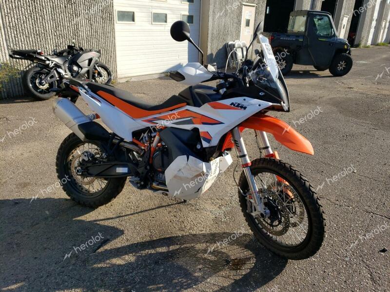 KTM 890 ADVENT 2023 white  gas VBKTR6408PM857040 photo #1