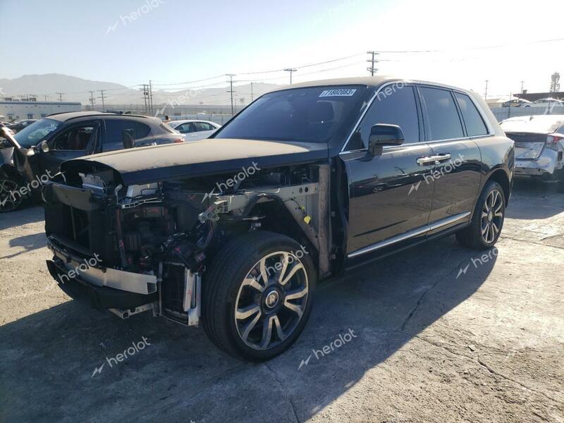 ROLLS-ROYCE CULLINAN 2019 black  gas SLA689X55KU113681 photo #1