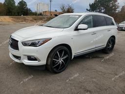 INFINITI QX60 2017 white  gas 5N1DL0MNXHC553078 photo #2