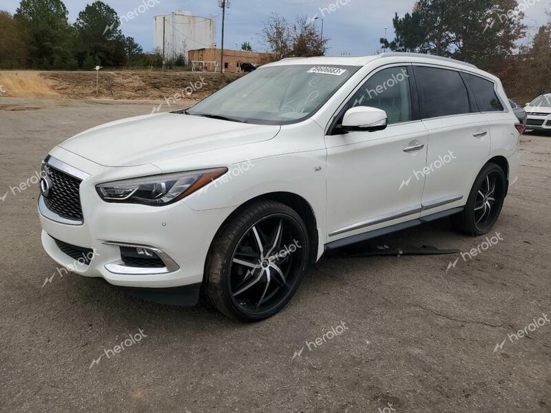 INFINITI QX60 2017 white  gas 5N1DL0MNXHC553078 photo #1