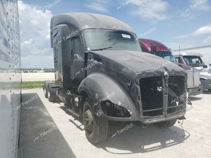 KENWORTH T680 2018 black  diesel 1XKYD49XXJJ200821 photo #1