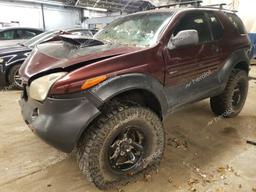 ISUZU VEHICROSS 2000 maroon 2dr spor gas JACCN57X0Y7D00396 photo #2