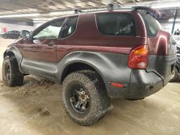 ISUZU VEHICROSS 2000 maroon 2dr spor gas JACCN57X0Y7D00396 photo #3