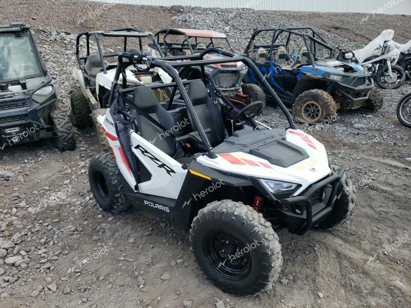 POLARIS RZR 200 EF 2022 white  gas L6KHCB181NS003453 photo #1