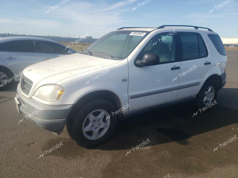 MERCEDES-BENZ ML 320 1998 white 4dr spor gas 4JGAB54E0WA032463 photo #1