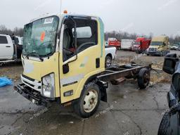 ISUZU NPR HD 2017 yellow tilt cab convertible to gaseous powered 54DC4W1C3HS800980 photo #2