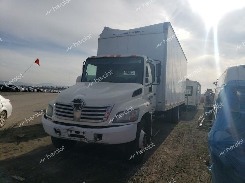 HINO HINO 268 2008 white  diesel 5PVNE8JV782S51193 photo #1