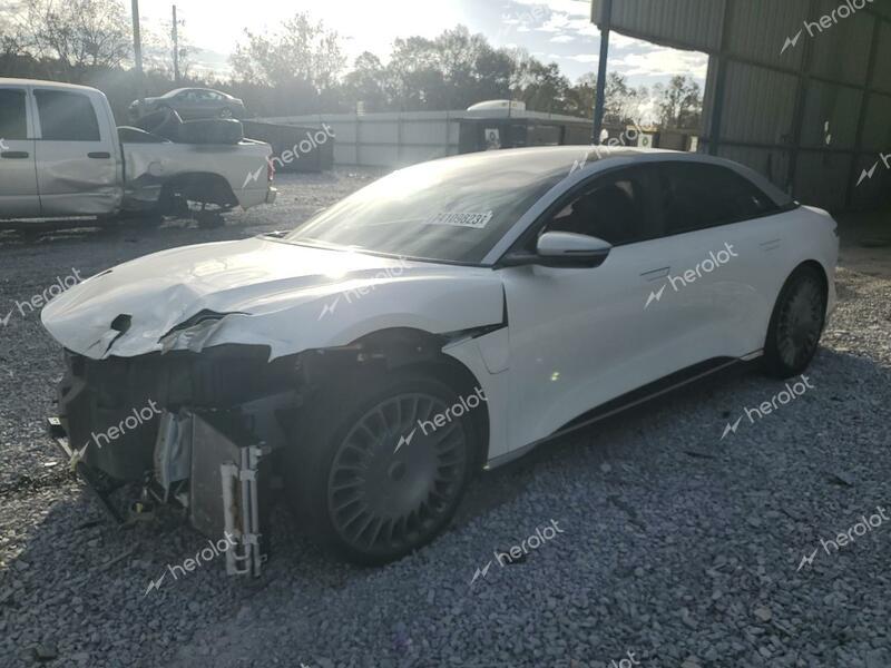 LUCID MOTORS AIR GRAND 2022 white  electric 50EA1GBA1NA005494 photo #1