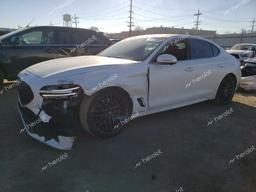 GENESIS G70 LAUNCH 2022 white  gas KMTG14TE7NU081252 photo #2