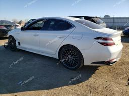 GENESIS G70 LAUNCH 2022 white  gas KMTG14TE7NU081252 photo #3